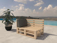 Bild in Galerie-Betrachter laden, Palettenkissen Gartenkissen Palettenauflage Palettenpolster Indoor Outdoor Waschbar Abnehmbar Sitzkissen Rückenkissen