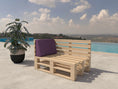 Bild in Galerie-Betrachter laden, Palettenkissen Gartenkissen Palettenauflage Palettenpolster Indoor Outdoor Waschbar Abnehmbar Sitzkissen Rückenkissen