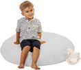 Cargar la imagen en la vista de la galería, Sitzsack Pancake gefüllt mit EPS-Kugeln, großer Sitzsack für drinnen und draußen, wasserdicht, multifunktional, für Kinder und Erwachsene