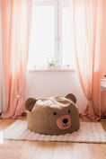 Carica l'immagine nel visualizzatore della galleria, Pouf a forma di orso: il comodo amico del tuo bambino!