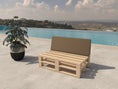 Bild in Galerie-Betrachter laden, Palettenkissen Gartenkissen Palettenauflage Palettenpolster Indoor Outdoor Waschbar Abnehmbar Sitzkissen Rückenkissen