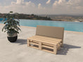 Bild in Galerie-Betrachter laden, Palettenkissen Gartenkissen Palettenauflage Palettenpolster Indoor Outdoor Waschbar Abnehmbar Sitzkissen Rückenkissen
