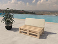 Bild in Galerie-Betrachter laden, Palettenkissen Gartenkissen Palettenauflage Palettenpolster Indoor Outdoor Waschbar Abnehmbar Sitzkissen Rückenkissen