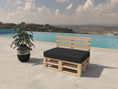 Bild in Galerie-Betrachter laden, Palettenkissen Gartenkissen Palettenauflage Palettenpolster Indoor Outdoor Waschbar Abnehmbar Sitzkissen Rückenkissen
