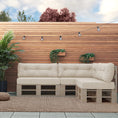 Carica l'immagine nel visualizzatore della galleria, Comodi cuscini per mobili in pallet dalla collezione Grenada.