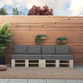 Bild in Galerie-Betrachter laden, Palettenkissen Paletteauflagen für Palettenmöbel