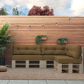 Carica l'immagine nel visualizzatore della galleria, Comodi cuscini per mobili in pallet dalla collezione Grenada.