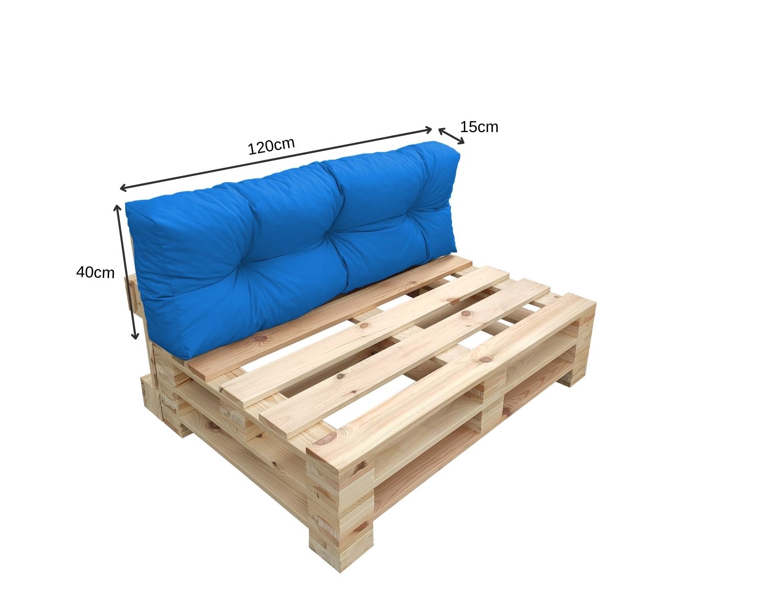 Palettenkissen UV resistant - Palettenkissen gesteppt