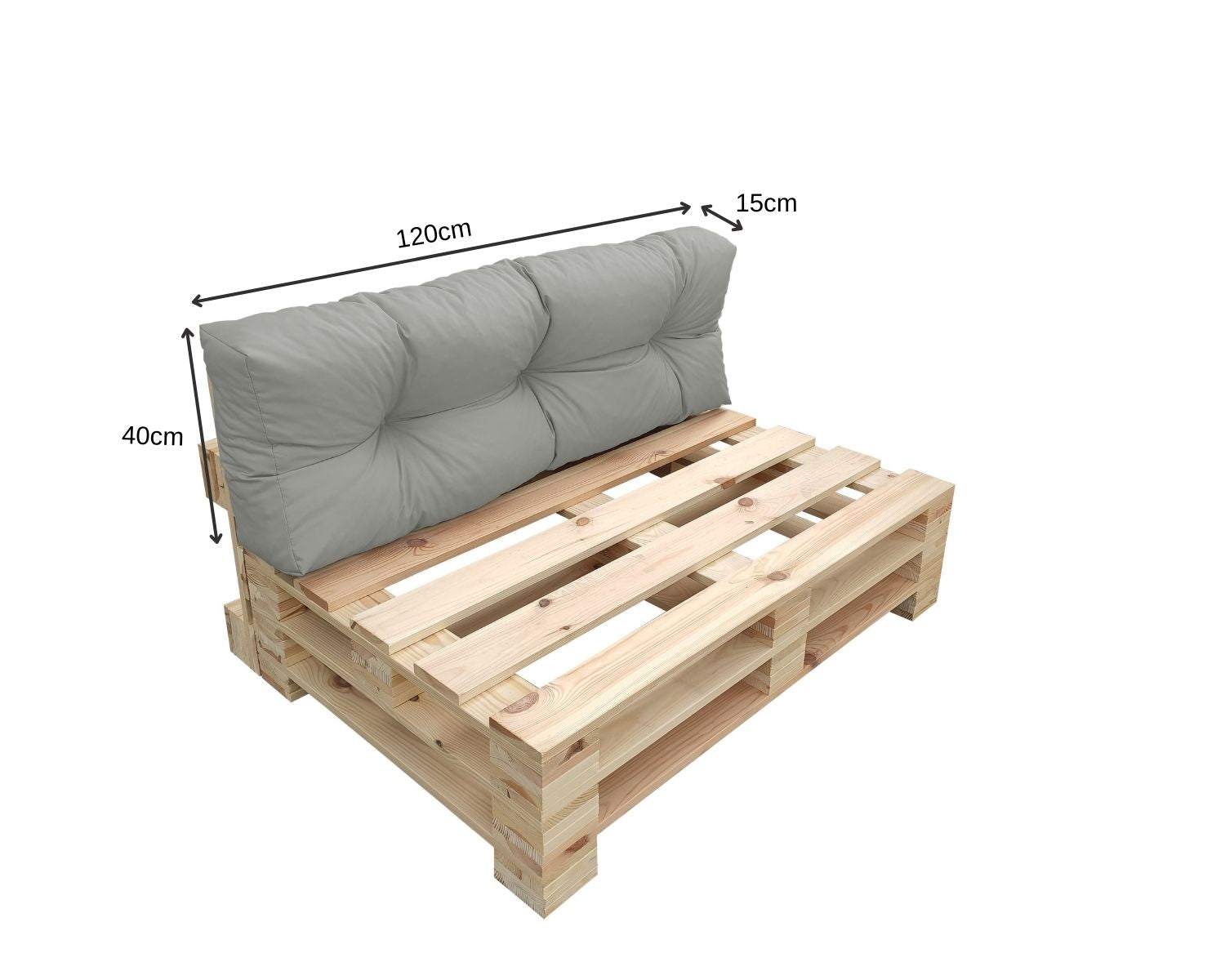 Palettenkissen UV resistant - Palettenkissen gesteppt