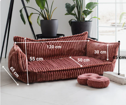 Canapé pour enfants - doux, confortable, parfait pour se reposer et jouer