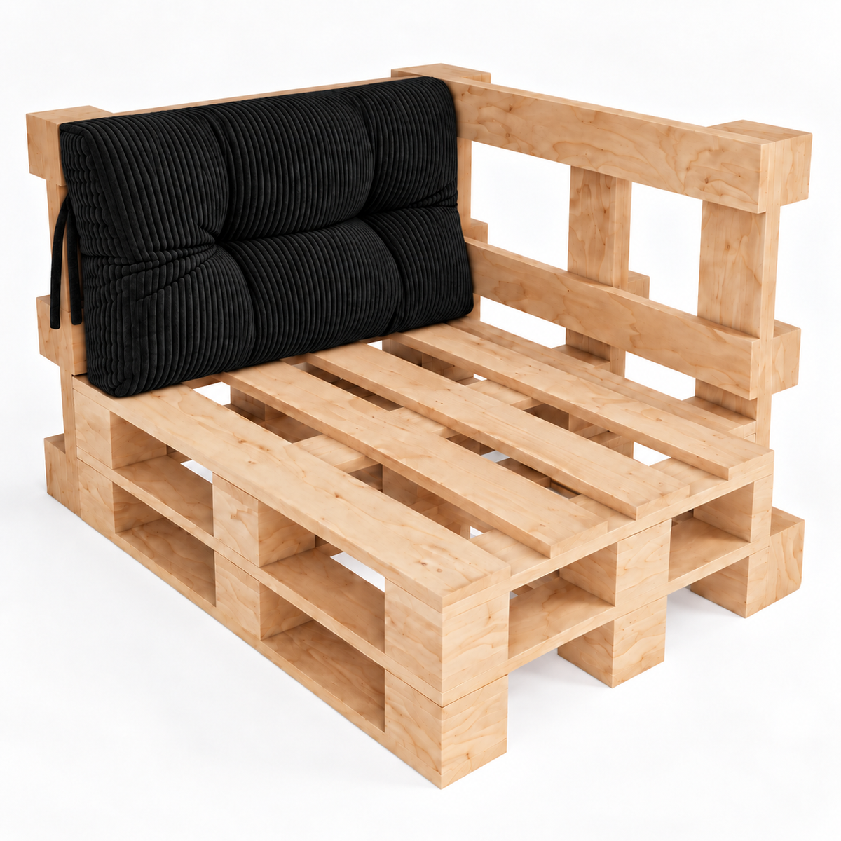 Palettenkissen OSLO CORD – gesteppte Kissen für Palettenmöbel – Indoor