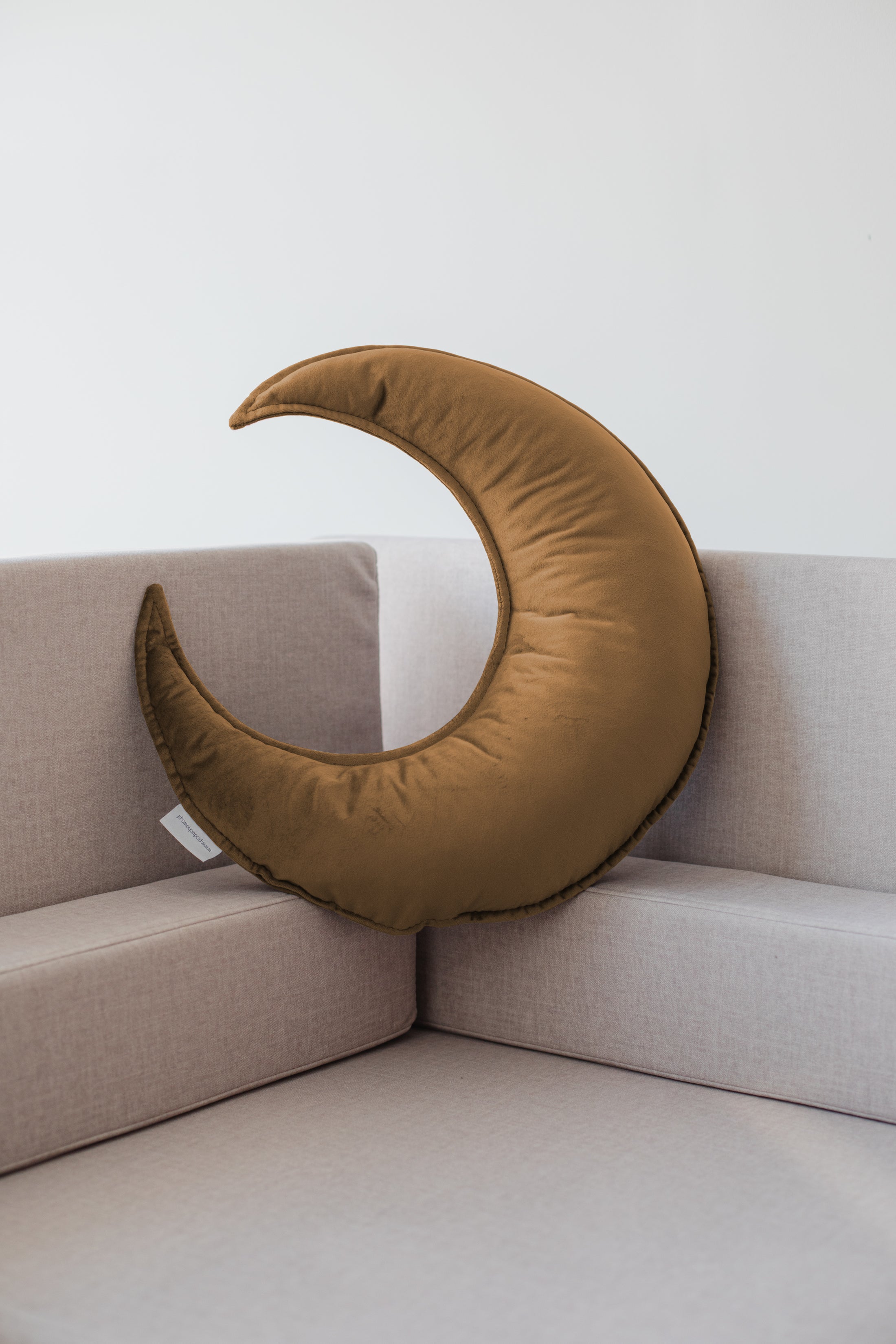 Coussin lune de Noël VELOURS