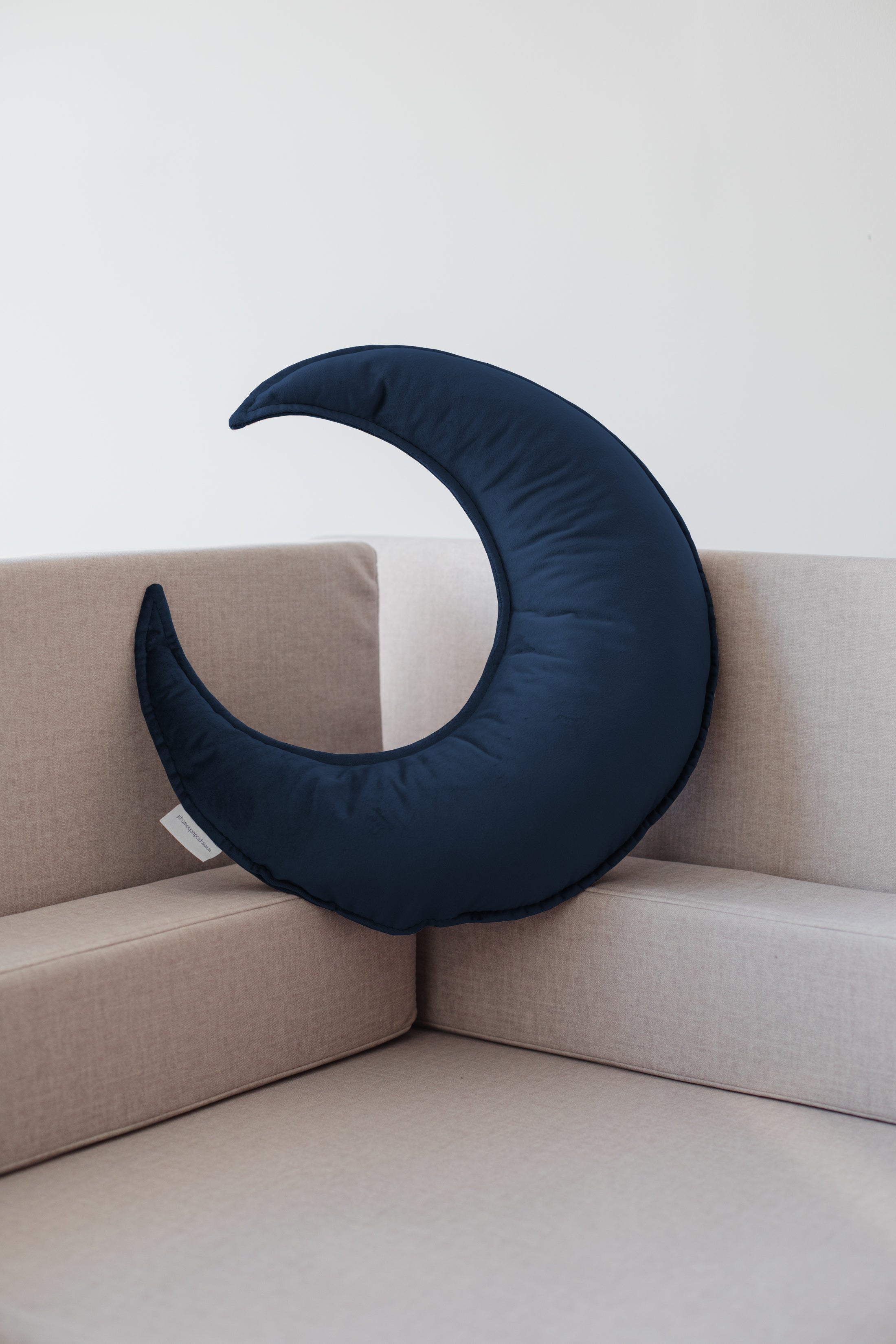 Coussin lune de Noël VELOURS