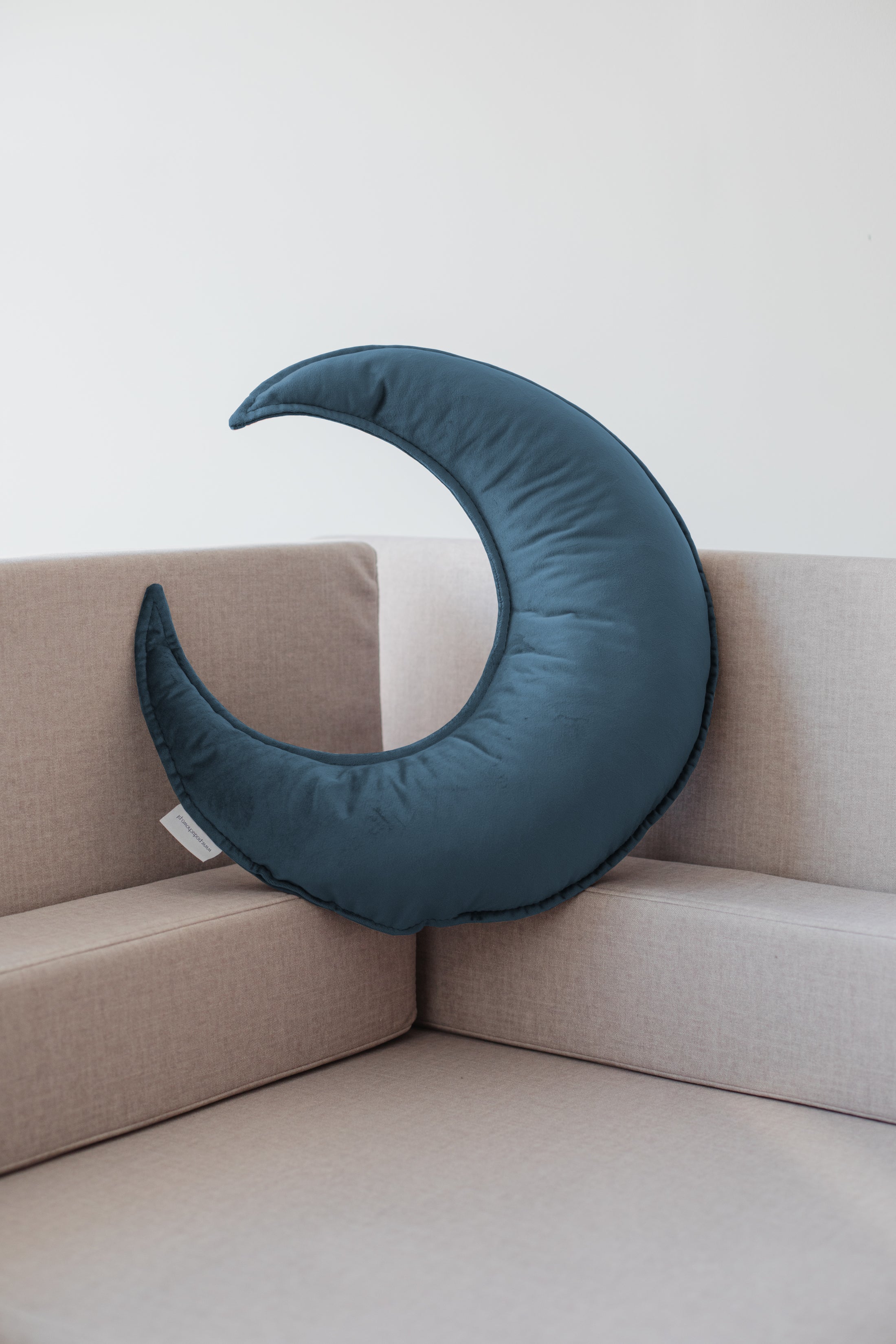 Coussin lune de Noël VELOURS