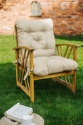 Cargar la imagen en la vista de la galería, Chilly piley chaise de jardin coussin de siège Relax coussin 2 pièces fauteuil à dossier haut coussin de siège coussin de balançoire de jardin coussin de jardin coussin de jardin coussin de siège plusieurs couleurs 
