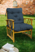 Cargar la imagen en la vista de la galería, Chilly piley chaise de jardin coussin de siège Relax coussin 2 pièces fauteuil à dossier haut coussin de siège coussin de balançoire de jardin coussin de jardin coussin de jardin coussin de siège plusieurs couleurs 
