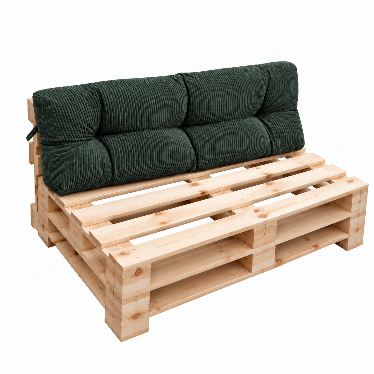 Palettenkissen OSLO CORD – gesteppte Kissen für Palettenmöbel – Indoor