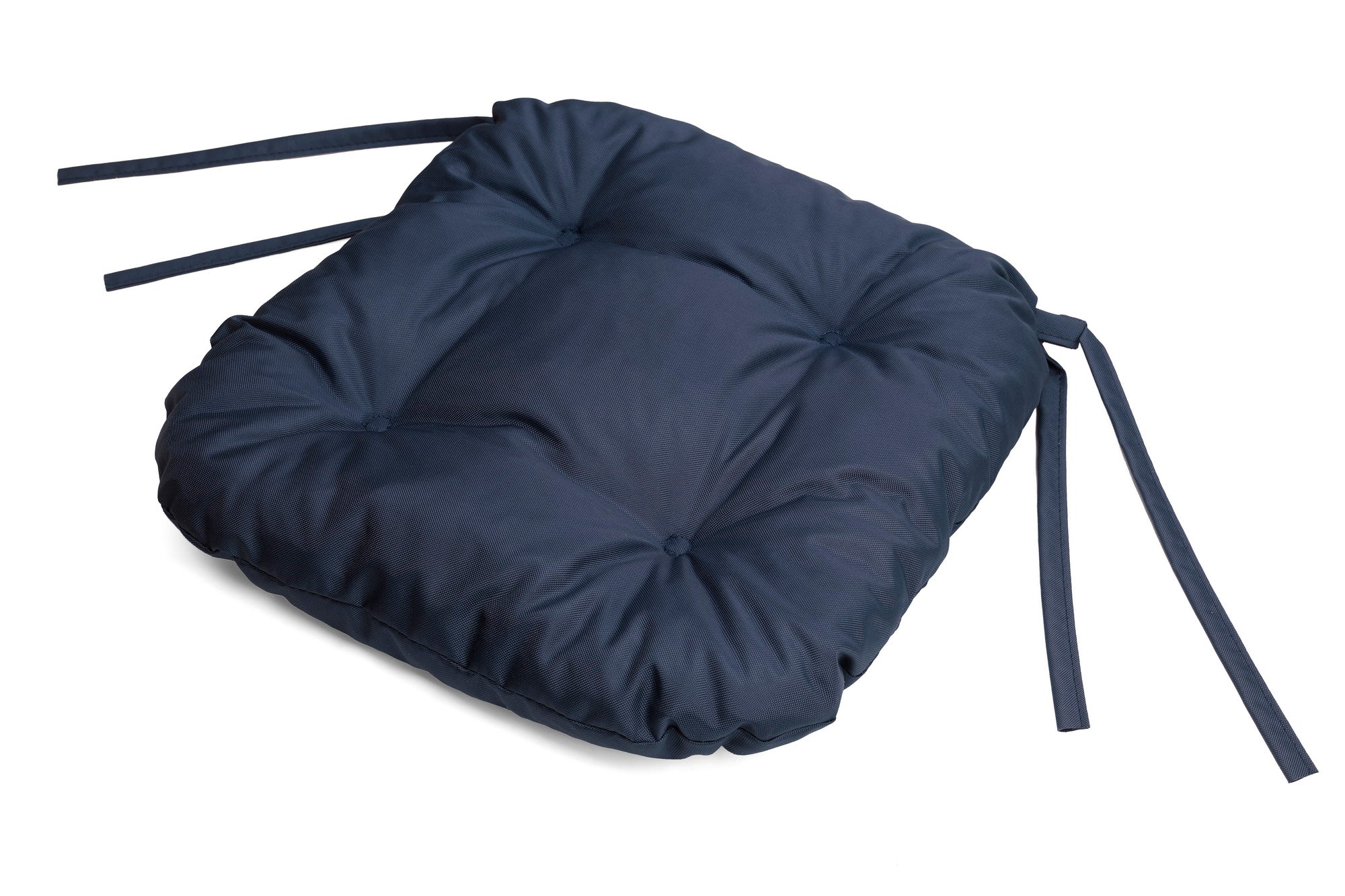 Coussin de chaise imperméable avec quatre matelassages avec sangles de fixation