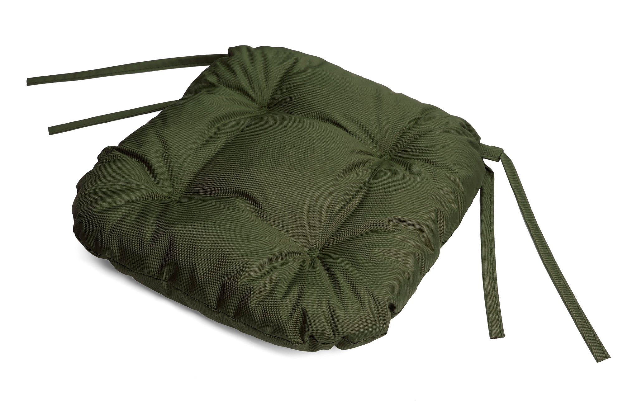 Coussin de chaise imperméable avec quatre matelassages avec sangles de fixation