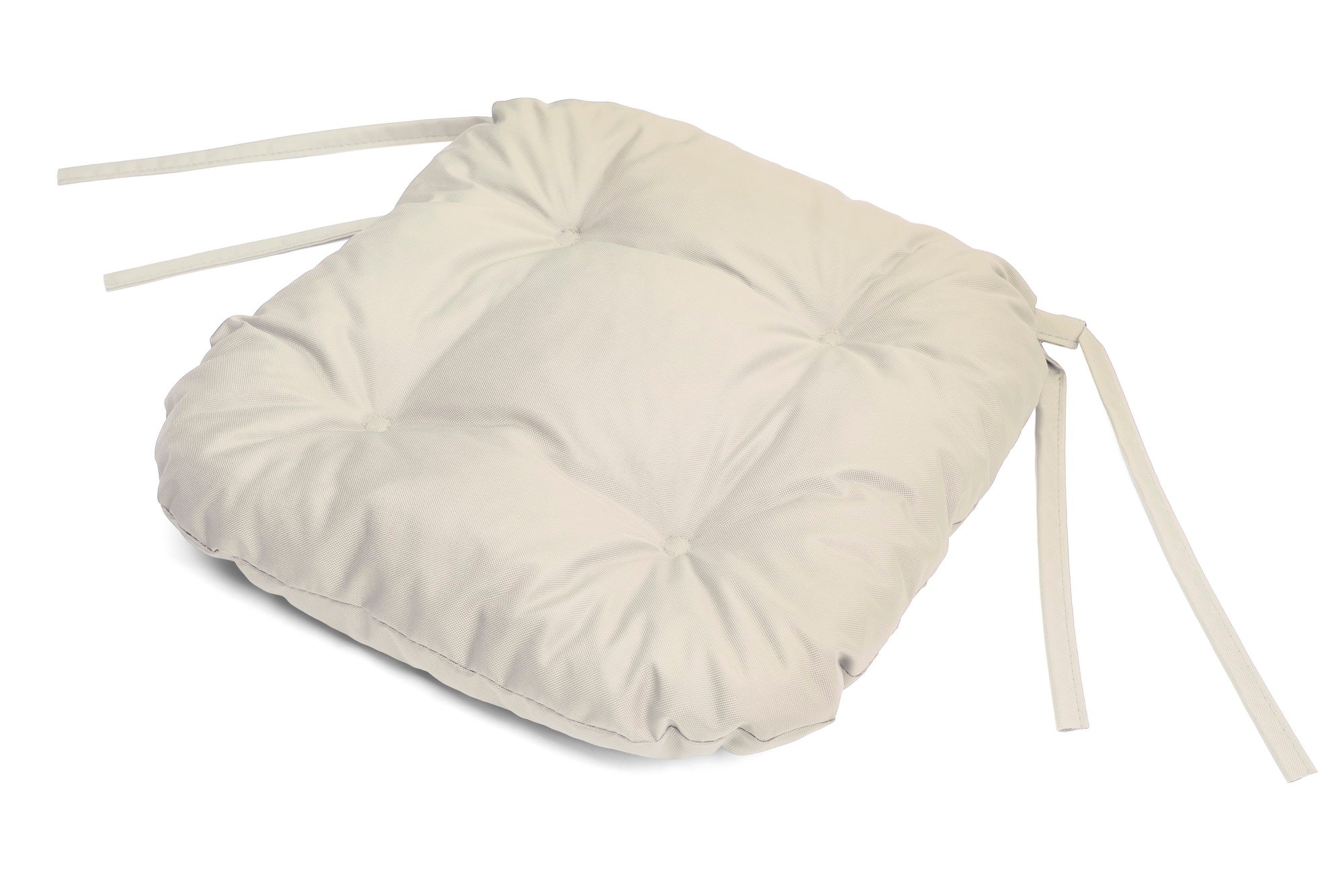 Coussin de chaise imperméable avec quatre matelassages avec sangles de fixation