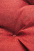 Charger l'image dans la visionneuse de la galerie, Coussin de fauteuil, coussin de jardin matelassé avec des boucles rondes
