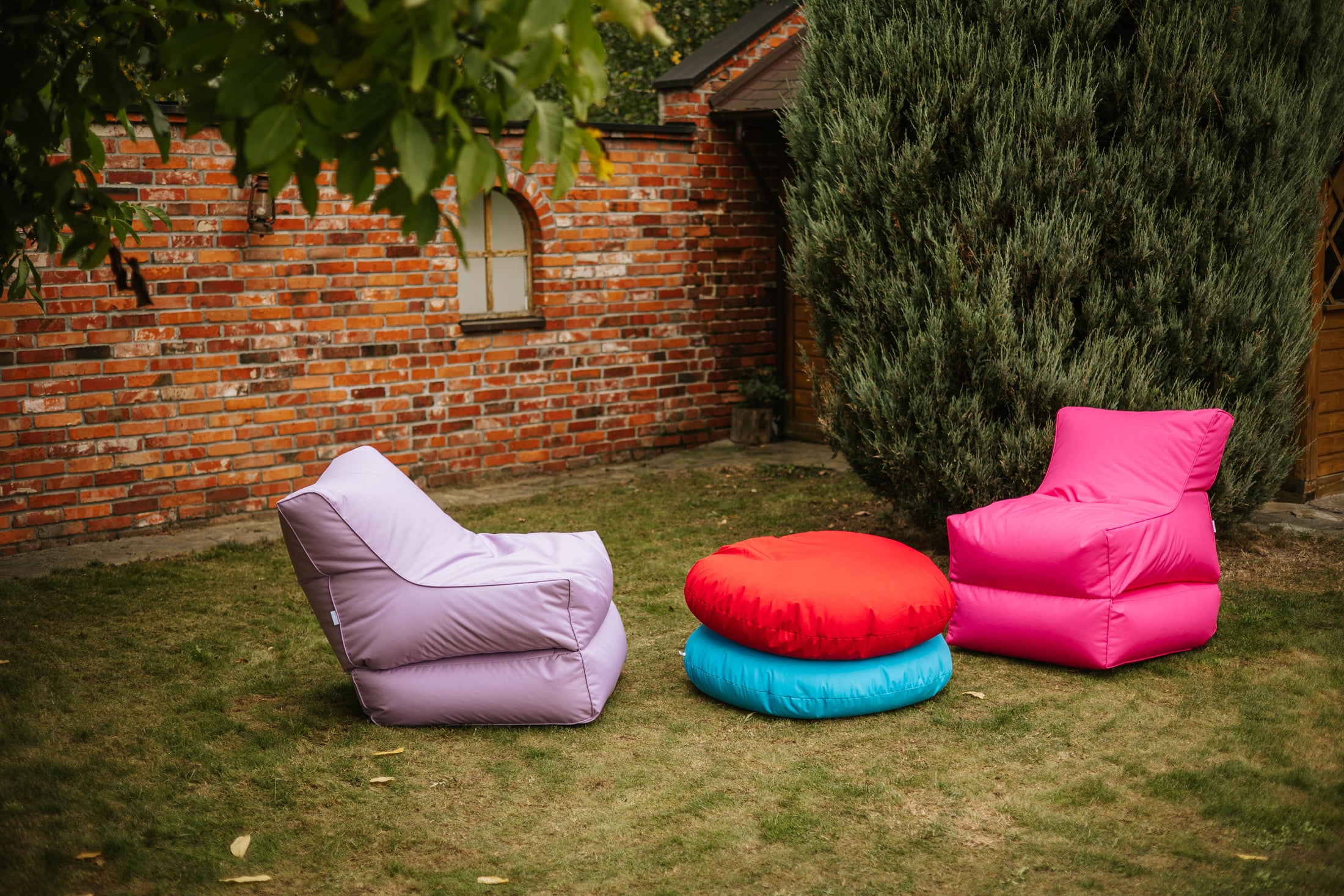 Chaiselongue Sitzsack Beanbag mit Füllung