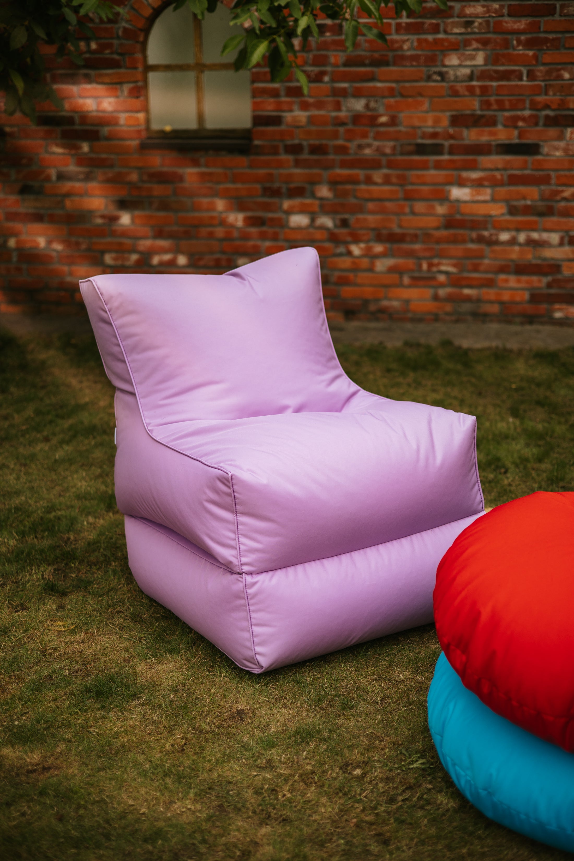 Pouf chaise longue imbottito