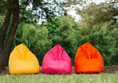 Carica l'immagine nel visualizzatore della galleria, Beanbag Pouf - Cuscino da seduta, cuscino da giardino, cuscino da pavimento, per bambini e adulti
