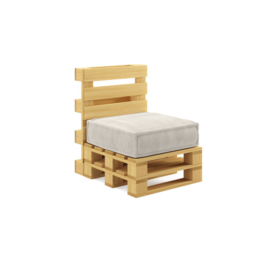 Gartenkissen Palettenkissen aus Cord CHAMONIX