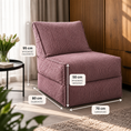 Charger l'image dans la visionneuse de la galerie, CORD Fauteuil Convertible 2-en-1 – Velours Côtelé
