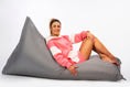 Bild in Galerie-Betrachter laden, Pouf poire Pouf géant Coussin de siège Coussin de jardin Coussin de sol pour s'allonger et s'asseoir Fauteuil relax imperméable pour enfants et adultes
