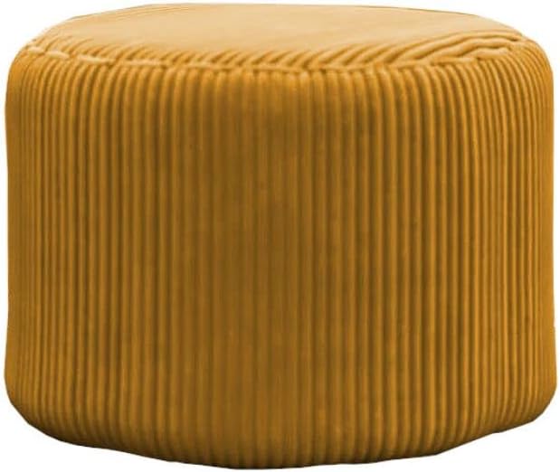 Pouf de jeu avec cordon, repose-pieds, housse amovible avec rembourrage en EPS, coussin de siège rond pour enfants et adultes, de nombreuses couleurs au choix