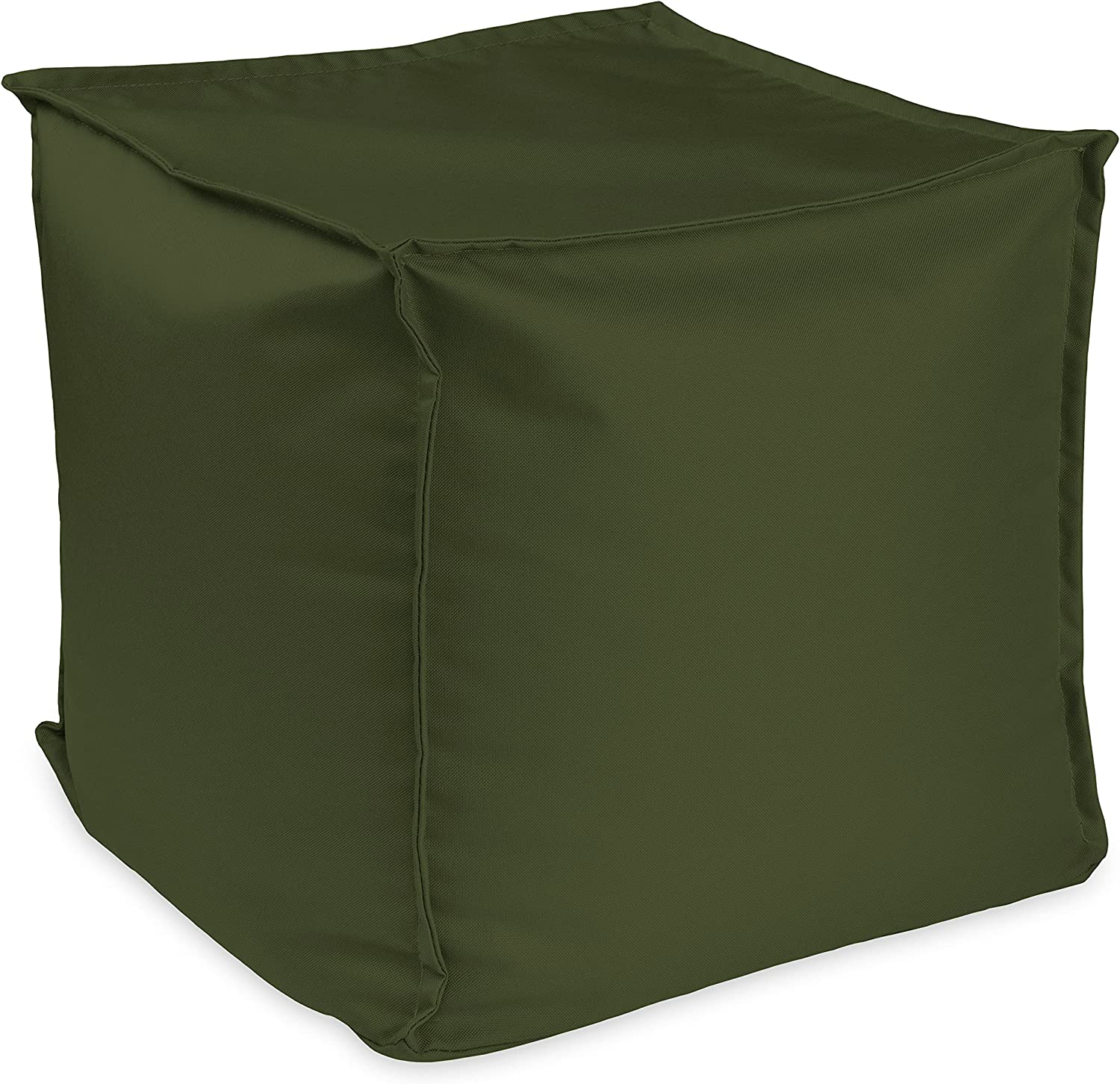 Sitzsack Sitzhocker mit EPS-Perlen Füllung 40x40x40cm Fußhocker Sitz-Pouf für Kinder und Erwachsene