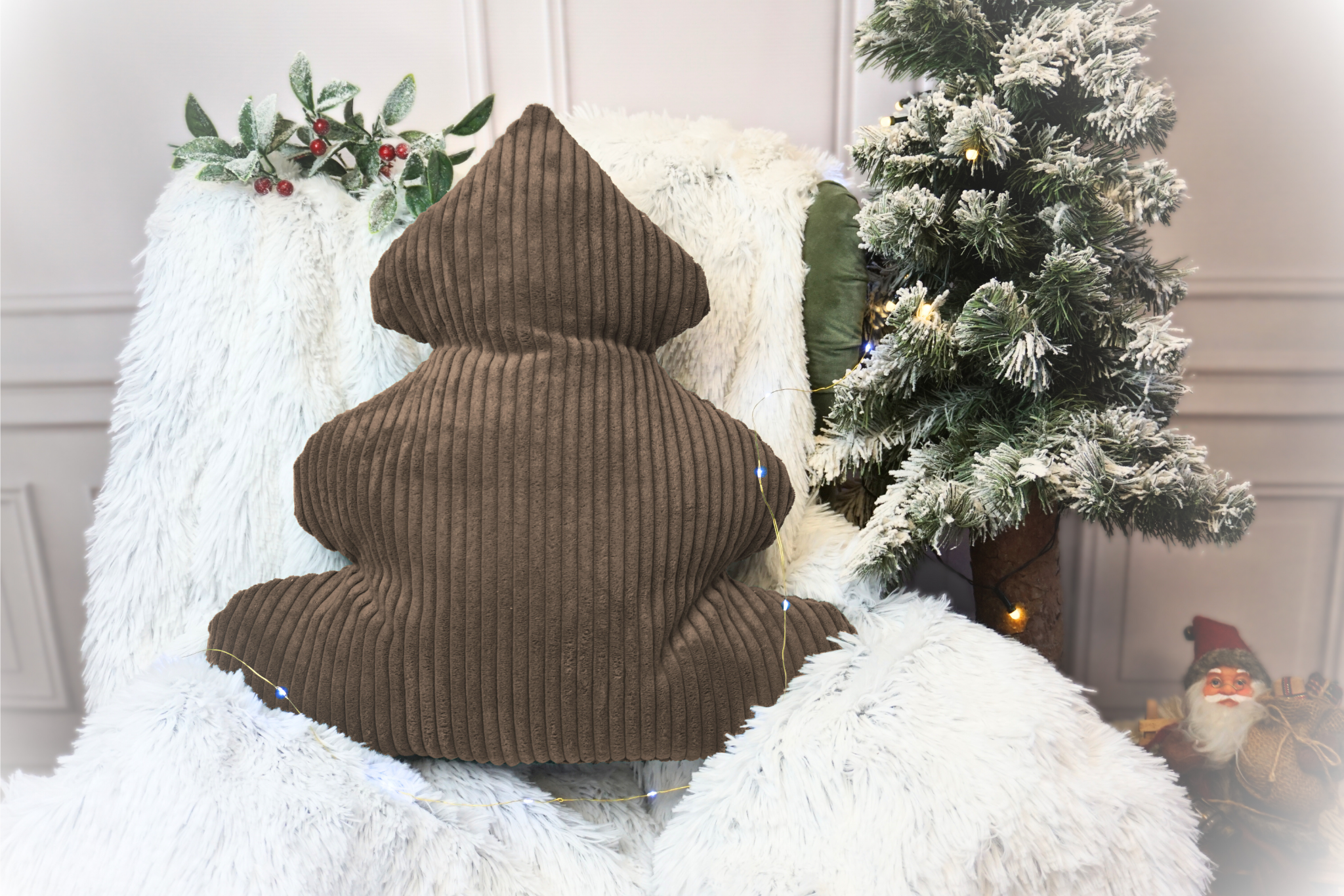 Coussin sapin de Noël POSO