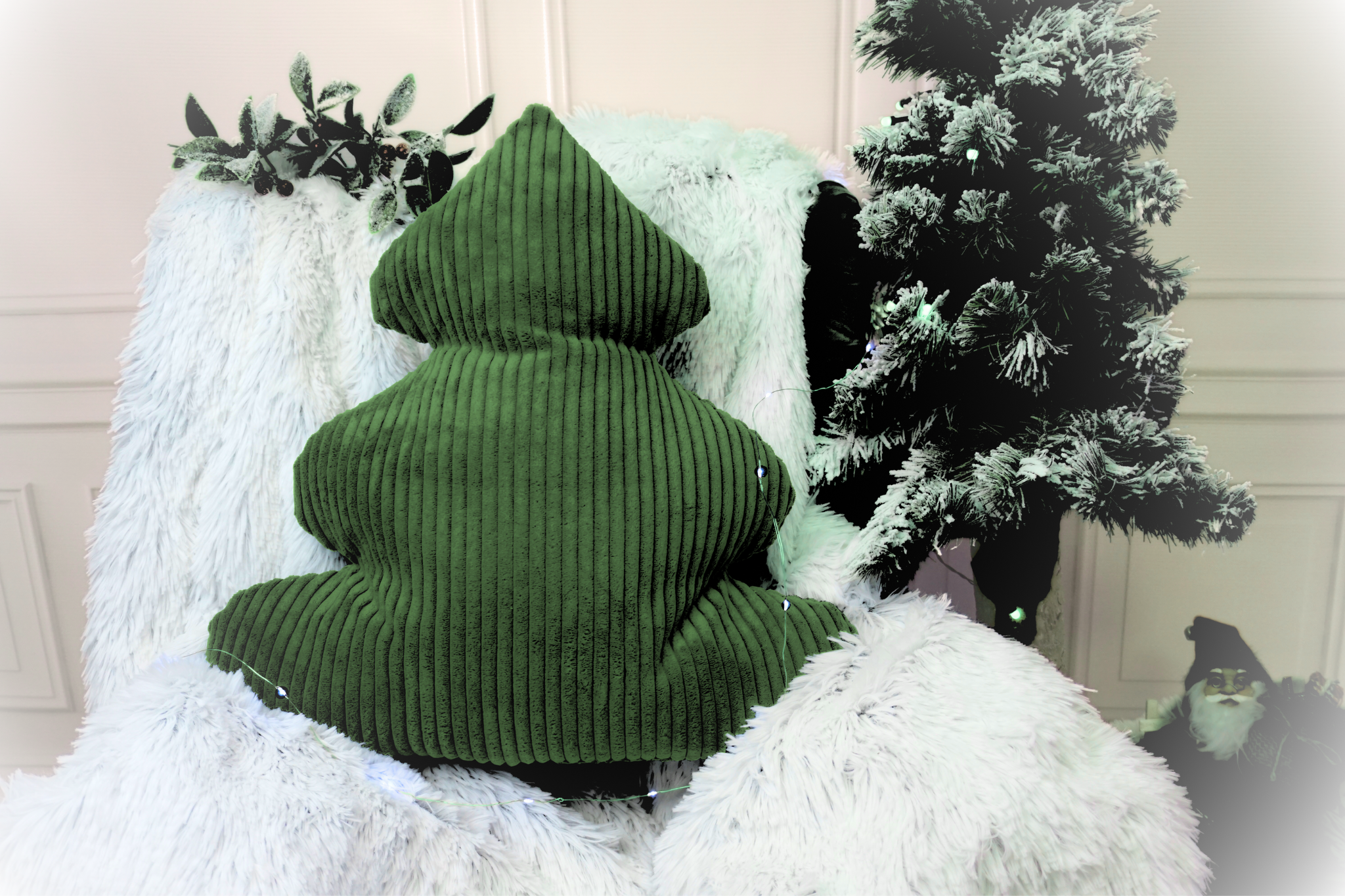 Coussin sapin de Noël POSO