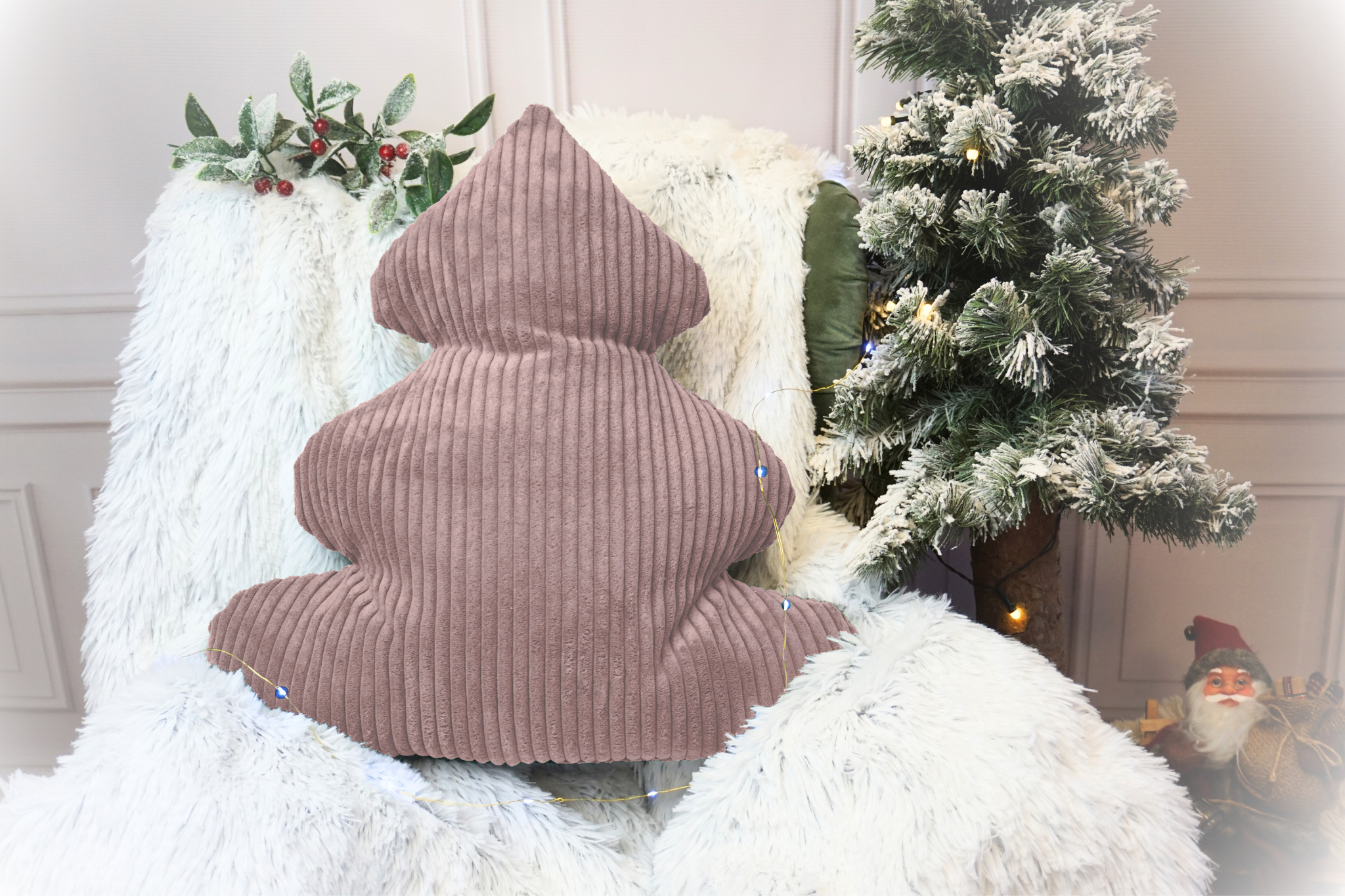 Coussin sapin de Noël POSO