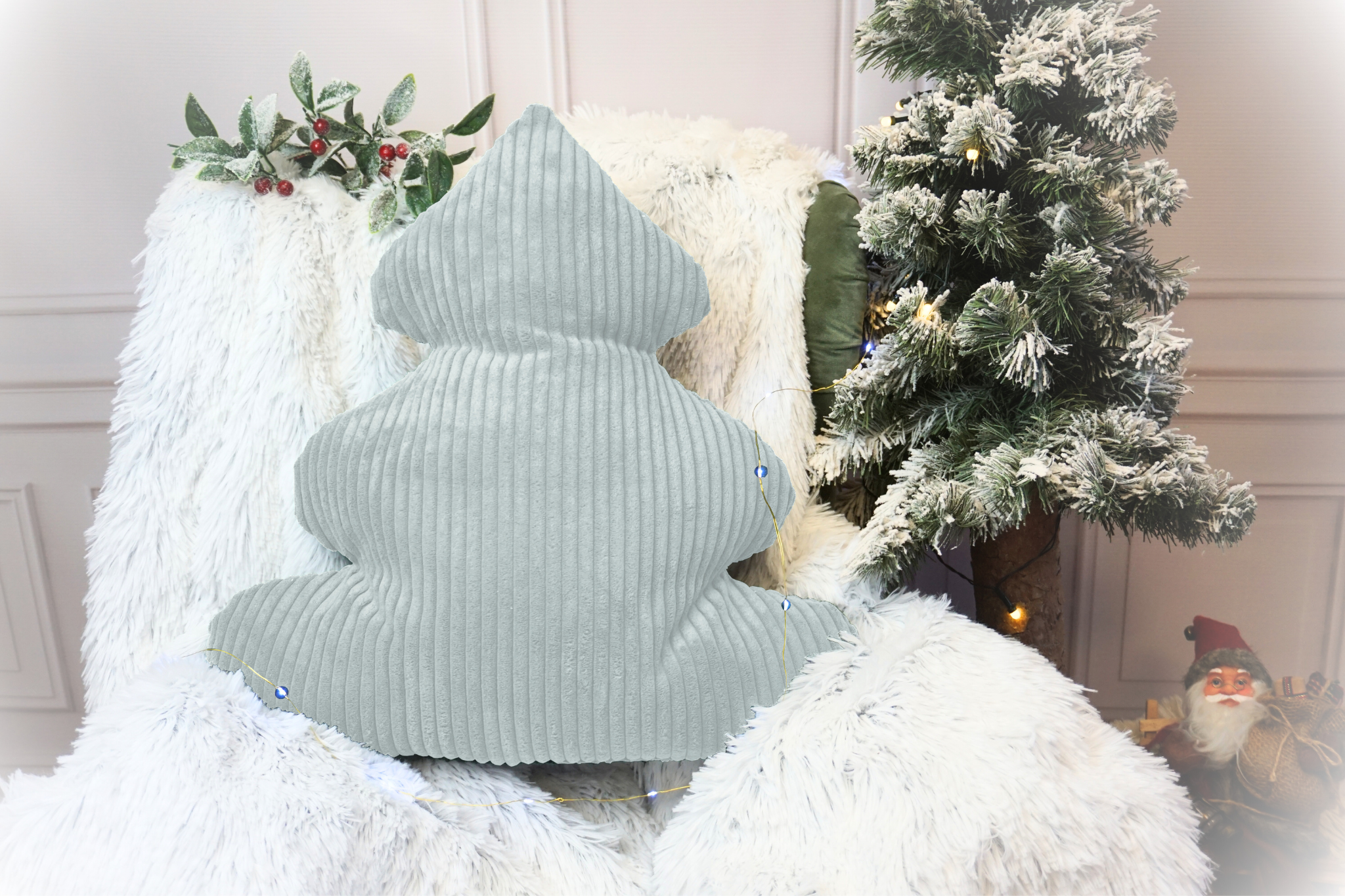 Coussin sapin de Noël POSO