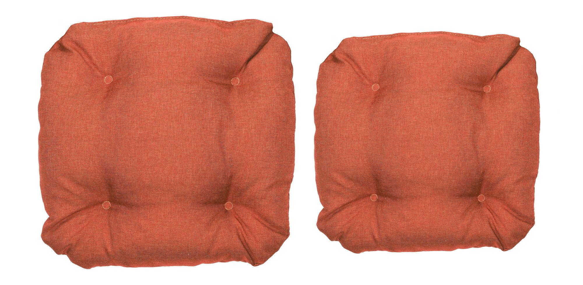 Coussin de chaise avec quatre piquages ​​avec liens de fixation