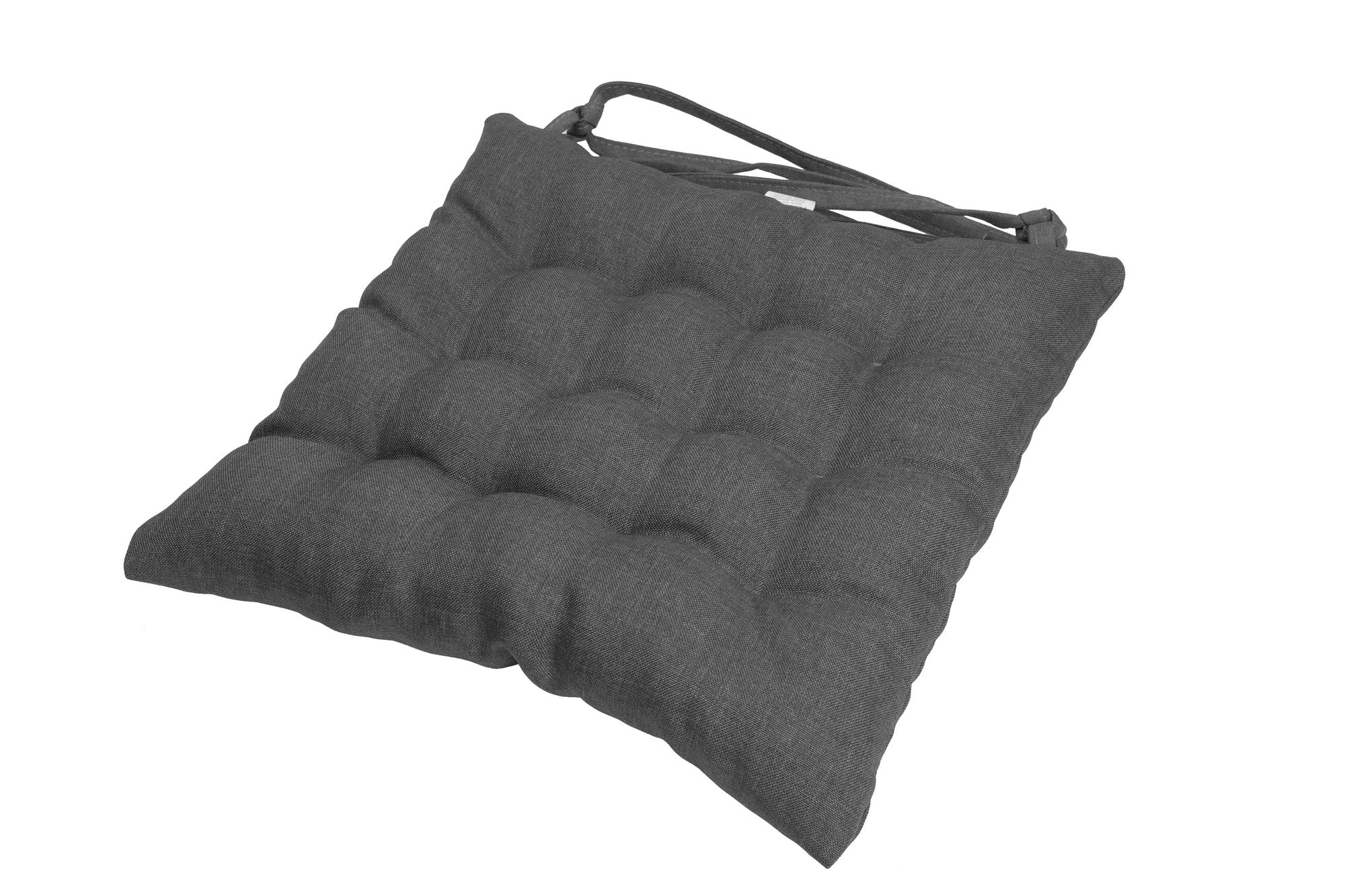 Coussins de chaise matelassés avec sangles de fixation, coussins de chaise élégants pour cuisine et jardin