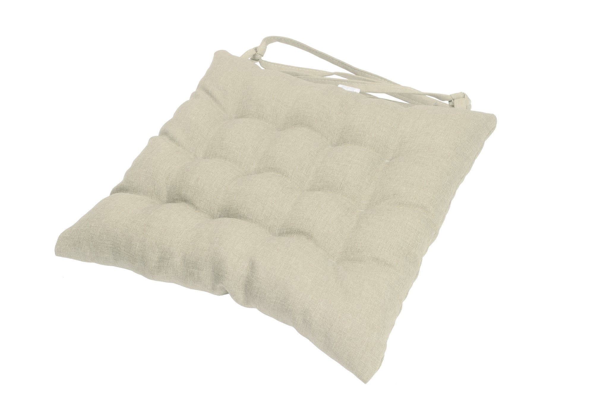 Coussins de chaise matelassés avec sangles de fixation, coussins de chaise élégants pour cuisine et jardin