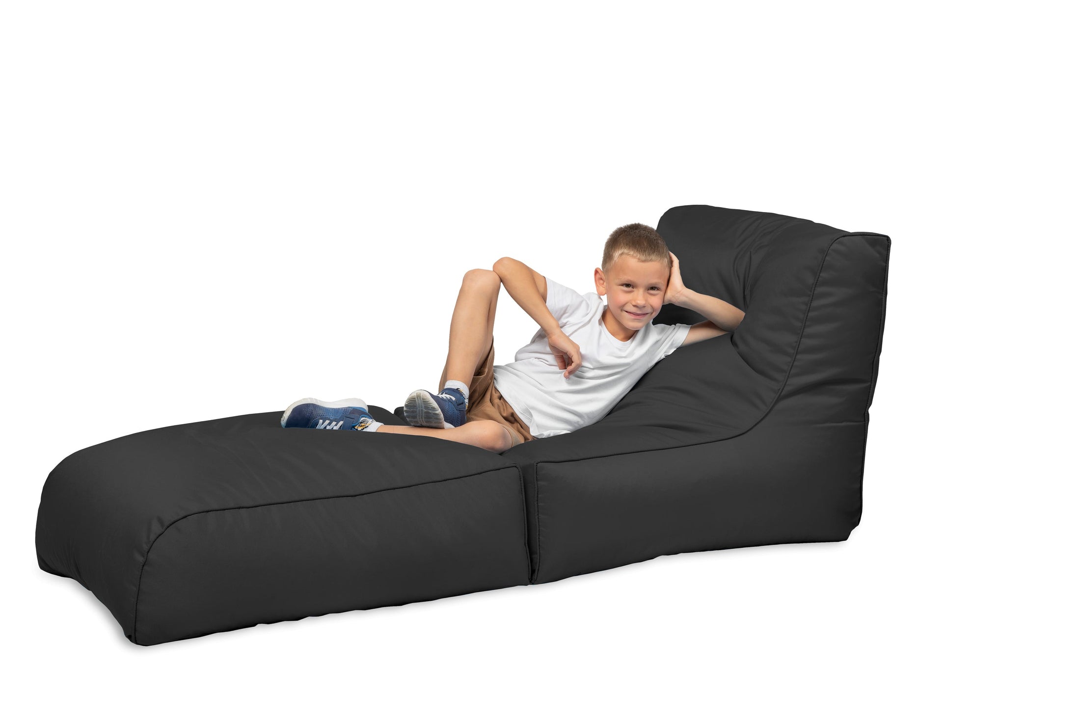 Pouf chaise longue imbottito