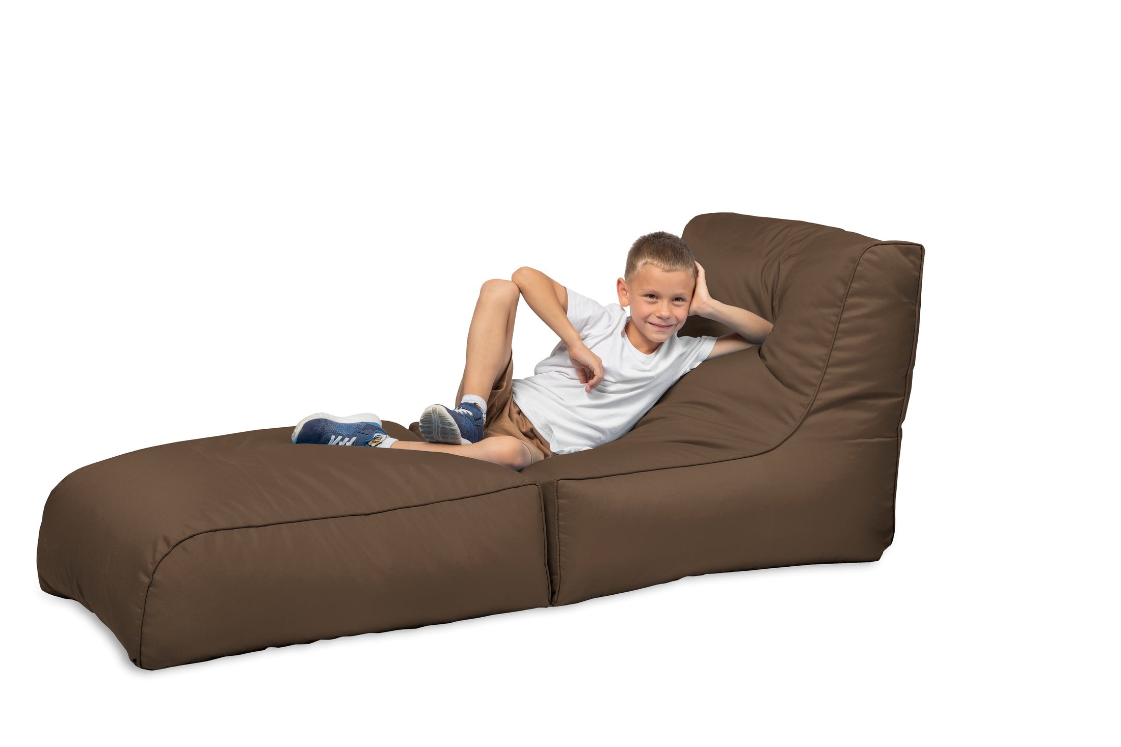 Pouf chaise longue imbottito