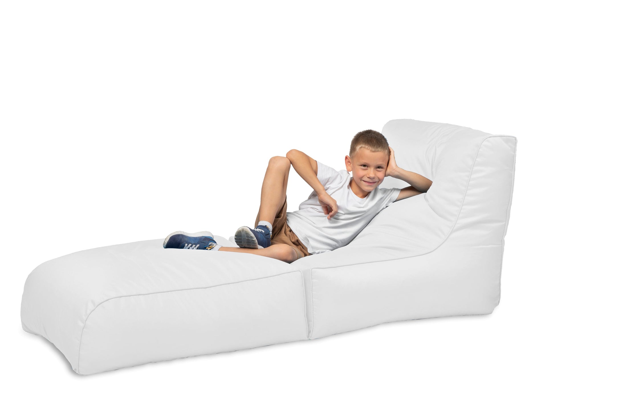 Pouf chaise longue imbottito