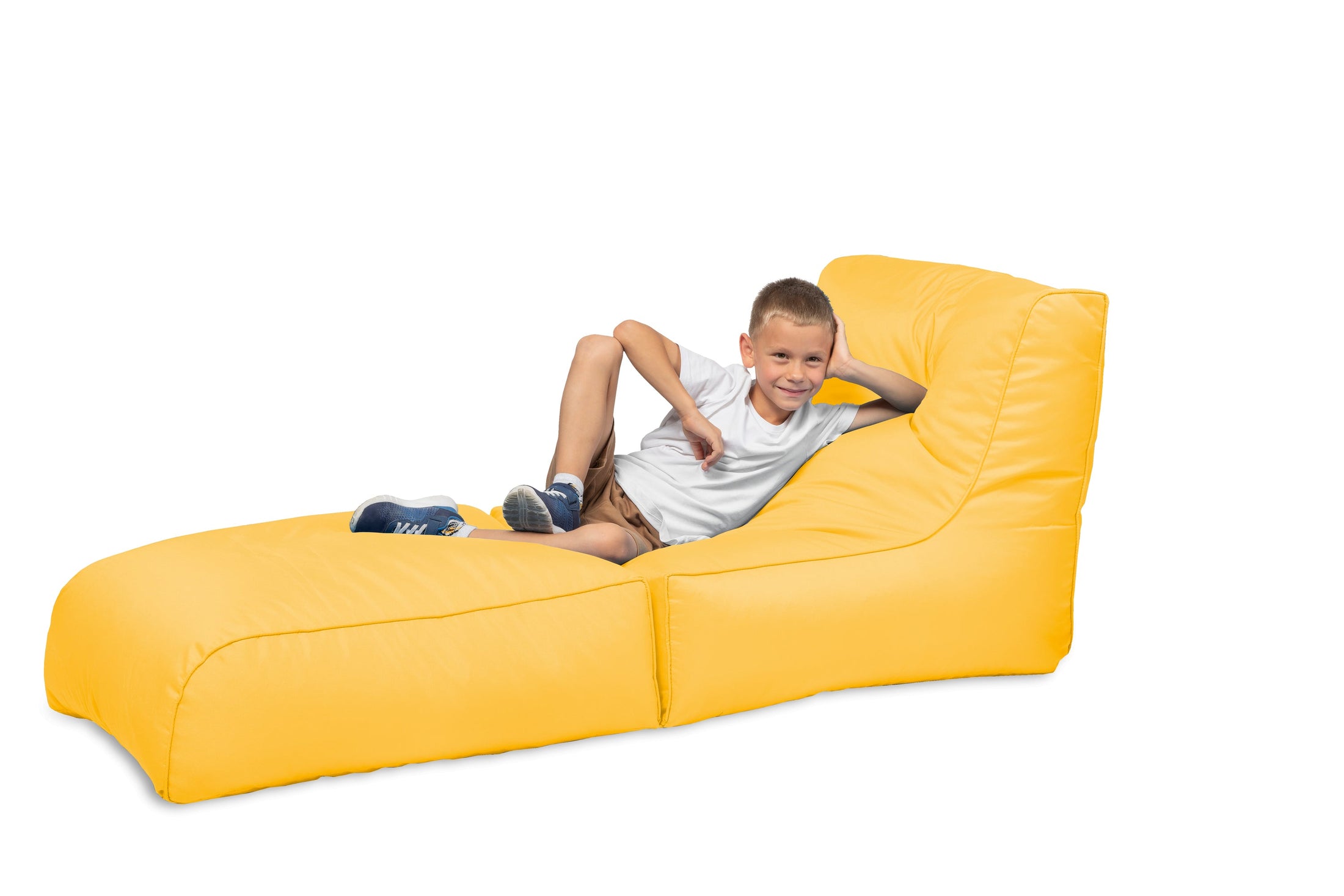 Pouf chaise longue imbottito