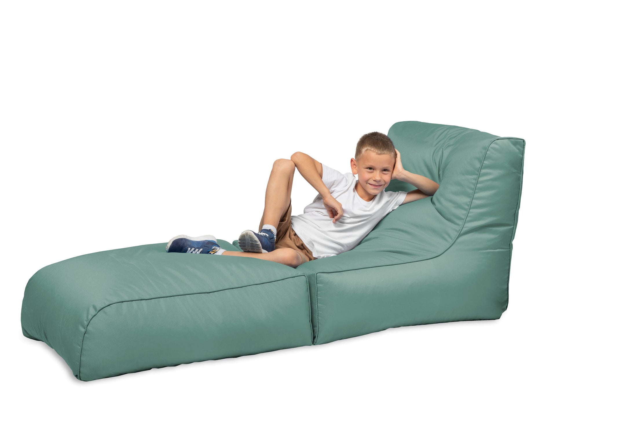 Pouf chaise longue imbottito