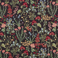 Cargar la imagen en la vista de la galería, Pouf pouf pouf motif floral thème printanier Pouf avec rembourrage EPS avec repose-pieds confortable
